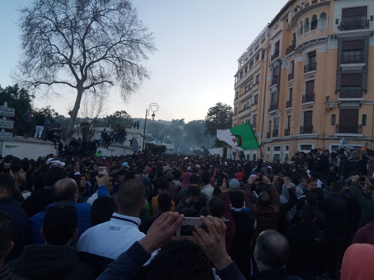 Retour en images sur la manifestation contre le 5 mandat à Alger