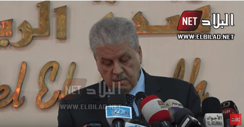 VIDÉO. Sellal : « Bouteflika a le droit de se porter candidat »