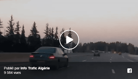 VIDÉO. Des véhicules roulent à contre-sens sur l’autoroute Est-Ouest entre Alger et Oran