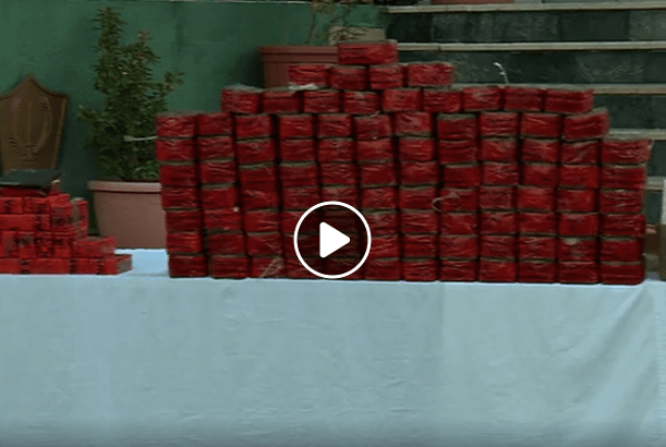 VIDÉO. Blida : arrestation de 12 narcotrafiquantes et saisie de 11 quintaux de kif traité