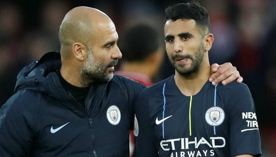 Angleterre : Guardiola répond aux critiques sur Mahrez