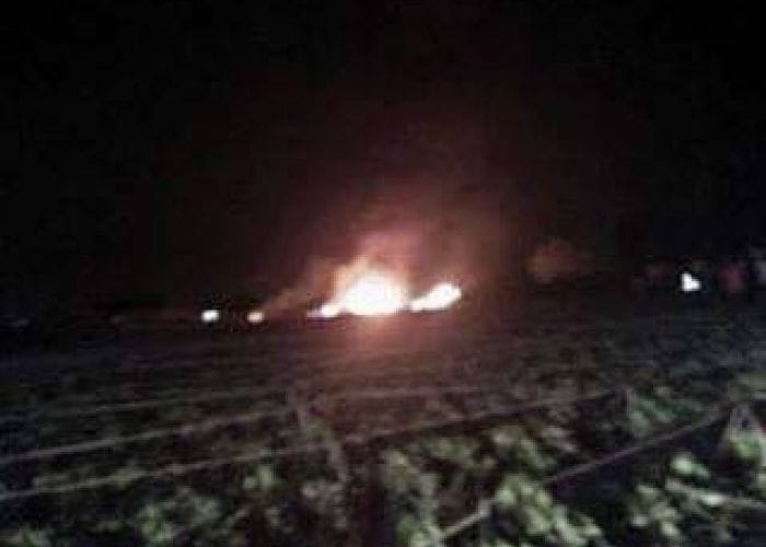 Le MDN confirme le crash d’un avion militaire à Tiaret et la mort de deux officiers