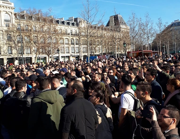 VIDÉO. Rassemblement à Paris contre le cinquième mandat de Bouteflika