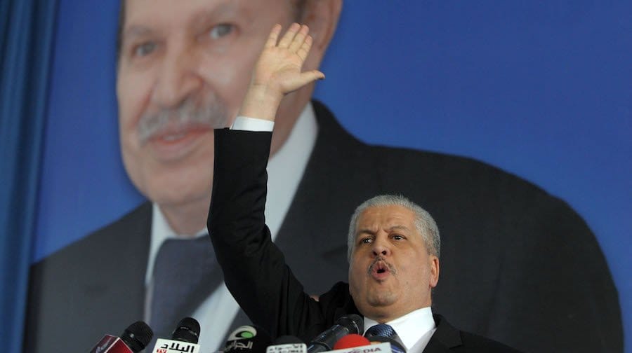 Sellal quitte la direction de campagne de Bouteflika