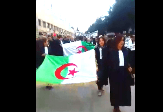VIDÉO. Les avocats marchent à Bejaïa contre le 5e mandat