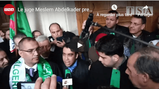 VIDÉO. Le juge Meslem Abdelkader prend la parole devant le tribunal Abbane Ramdane
