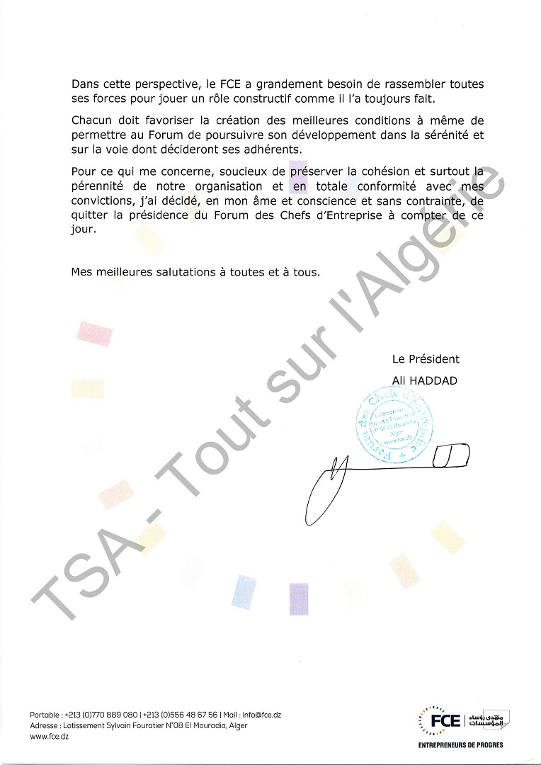 doit on affranchir une lettre tsa
