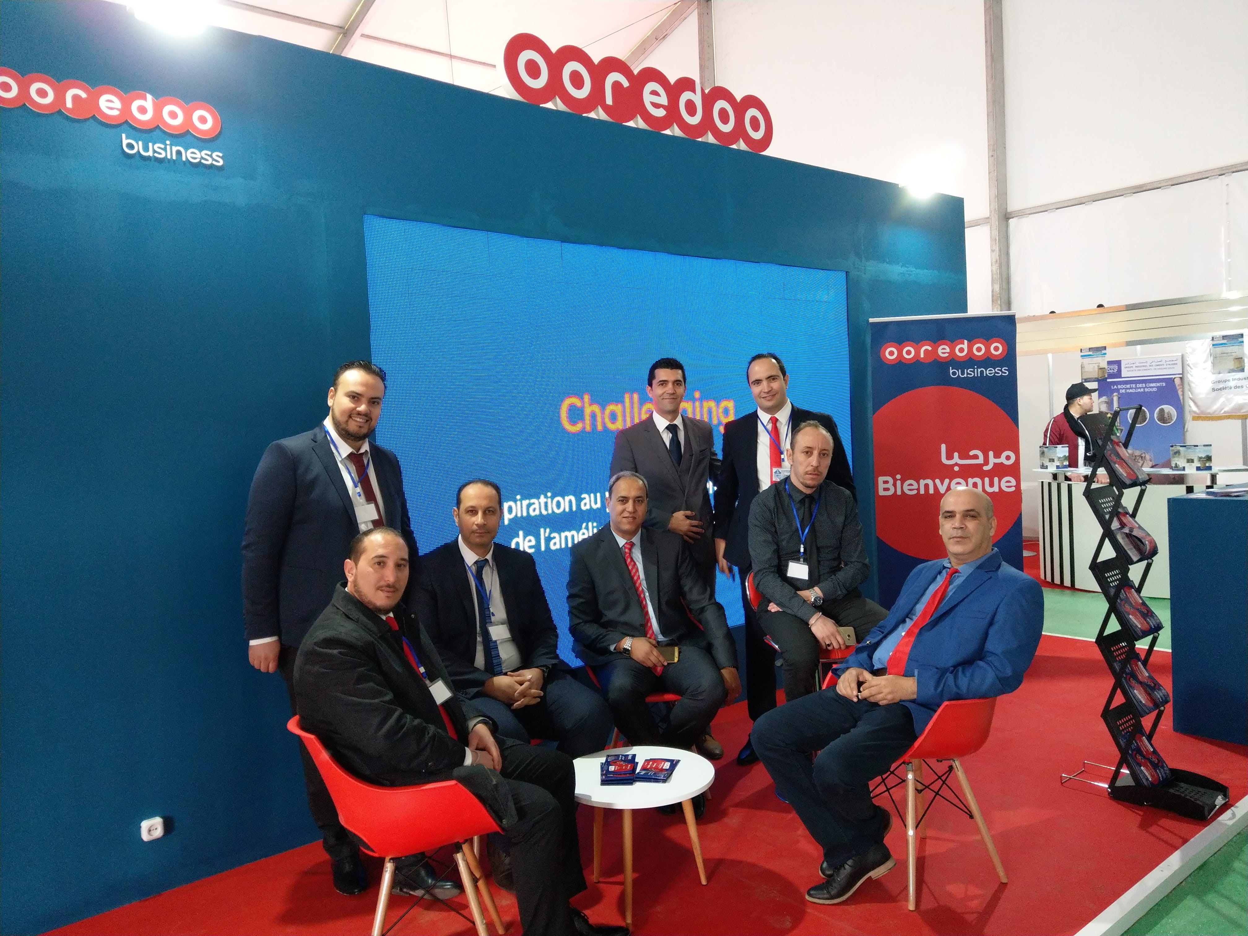 Salon « IMMO-BTP-INVEST » : Ooredoo a présenté ses offres et solutions aux professionnels