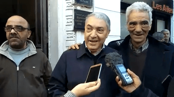 A Alger-centre, Ali Benflis apporte son soutien aux manifestations contre le 5e mandat, répond à Ouyahia