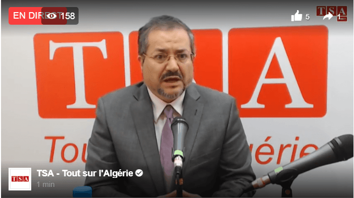 VIDÉO. Entretien avec Abdelmadjid Menasra, ancien président du MSP et ancien ministre