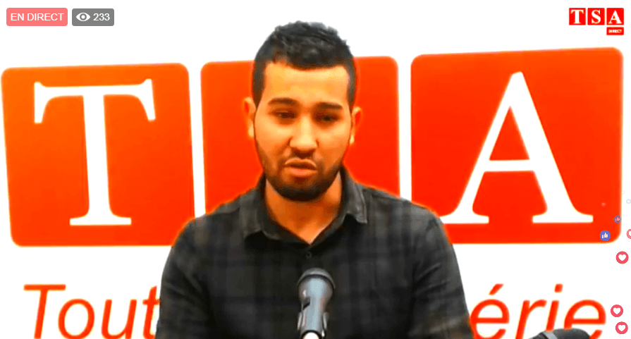 VIDÉO. Entretien avec Mustapha Bendjama, jeune activiste de Annaba, parmi les leaders du hirak à Annaba