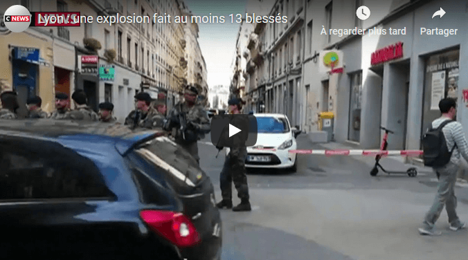 VIDÉO. France : explosion à Lyon, la piste terroriste évoquée