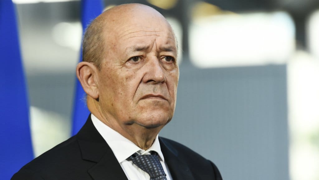 Jean-Yves le Drian ce mardi à Alger