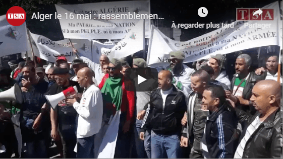 VIDÉO. Alger : rassemblement en soutien à l’armée à la Grande Poste