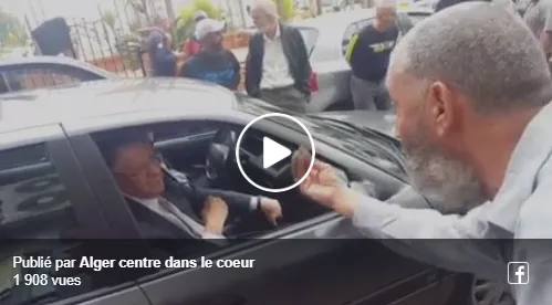 VIDÉO – Ould Abbes pris à partie dans sa voiture par des citoyens