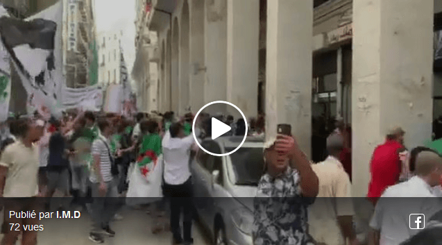 VIDÉO. Un étudiant portant le drapeau amazigh interpellé à Alger