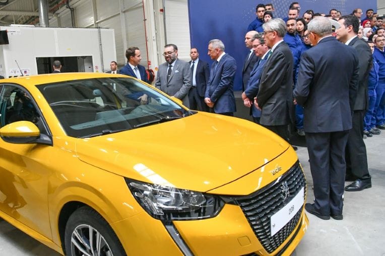 Le Groupe PSA inaugure une nouvelle usine automobile au Maroc