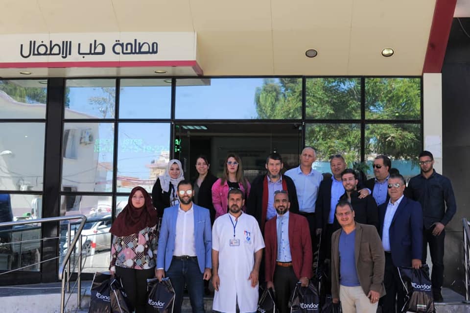 Dans le cadre du programme de solidarité du Groupe : les employés de Condor en visite à des enfants hospitalisés à Bordj Bou Arreridj