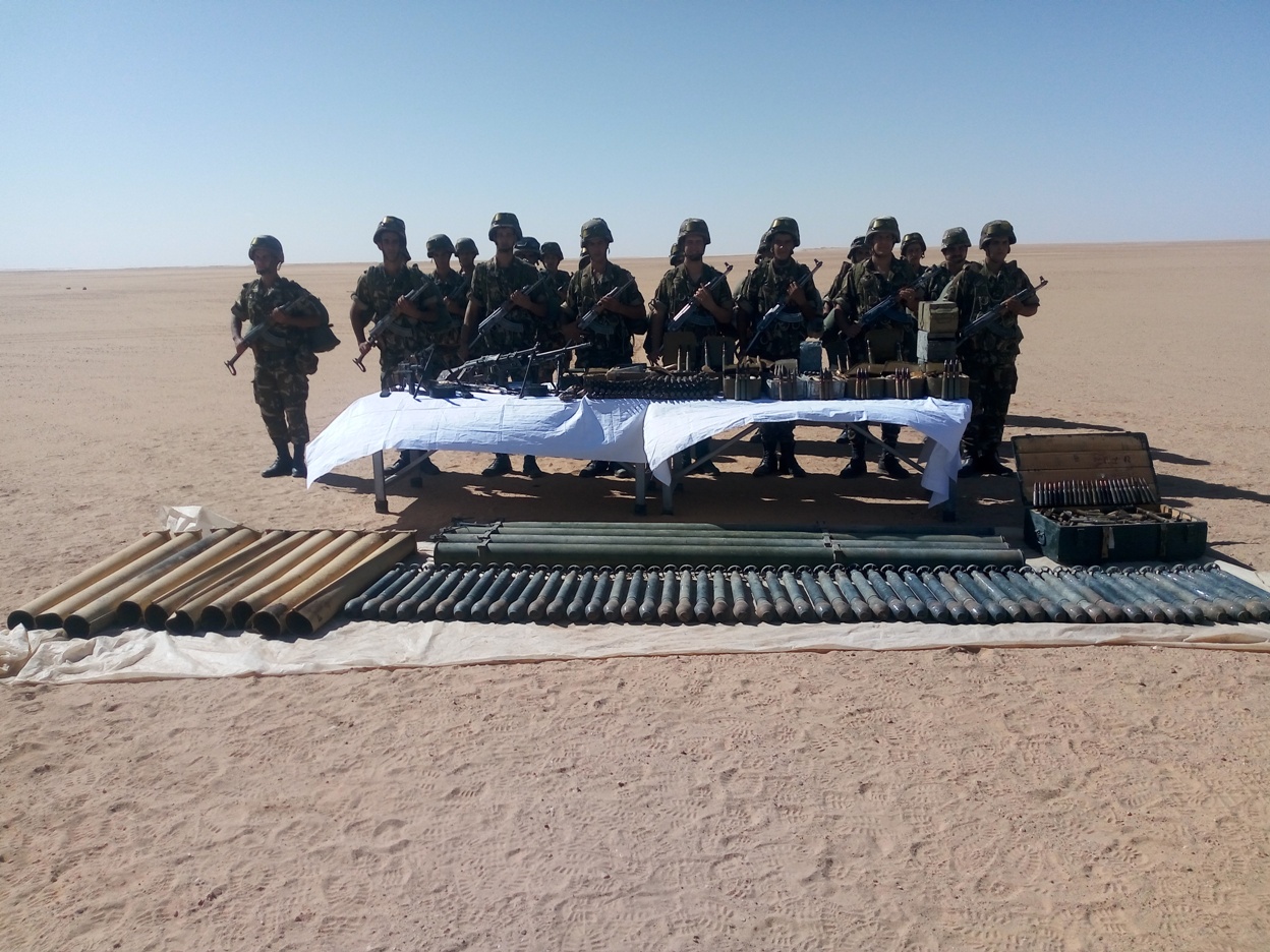 VIDÉO. Des armes de guerre saisies à Adrar