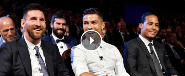 VIDÉO. L&rsquo;échange savoureux entre Messi et Ronaldo