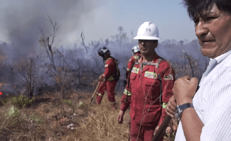 VIDÉO. Le président de la Bolivie se perd dans la jungle