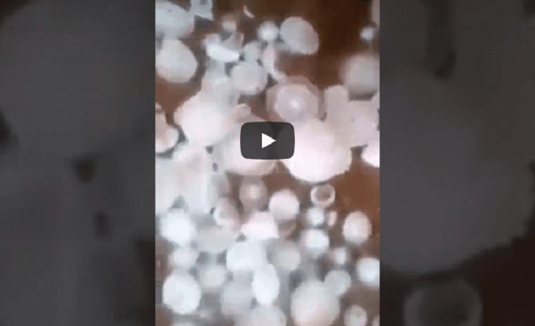 VIDÉO. De violentes chutes de grêle sur Khemis Miliana