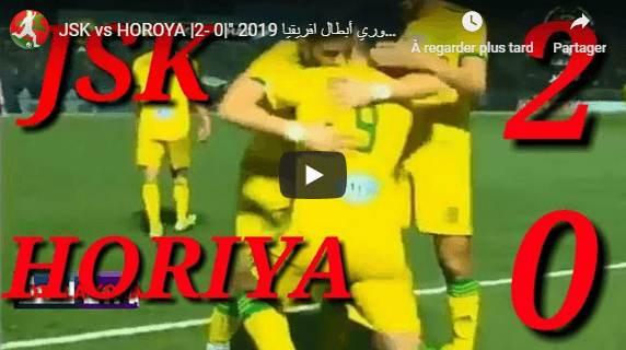VIDÉO. Ligue des champions : JSK-Horaya Conakry, le buts du match