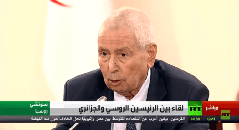 VIDÉO. Ce qu’a dit Bensalah à Poutine sur la situation en Algérie