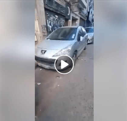 VIDÉO. Des dizaines de voitures saccagées par des inconnus à Alger-centre