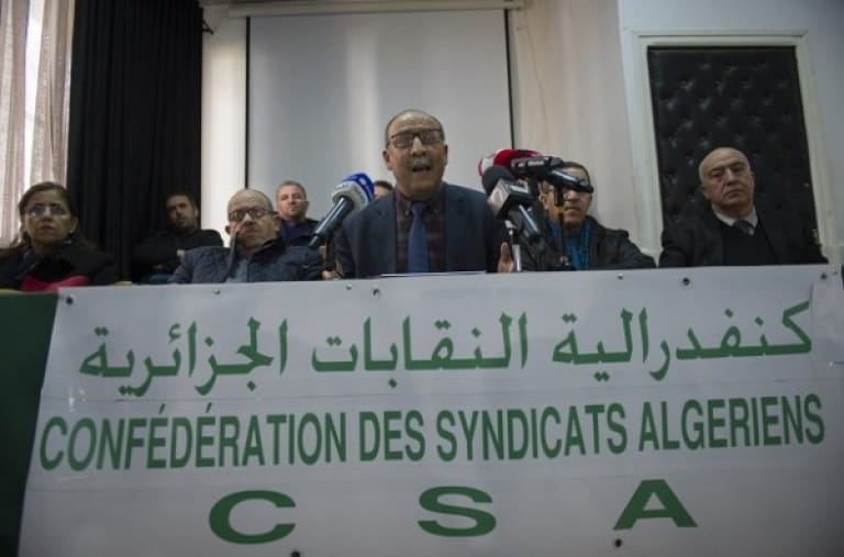 La Confédération des syndicats algériens appelle à une journée de protestation le 29 octobre prochain
