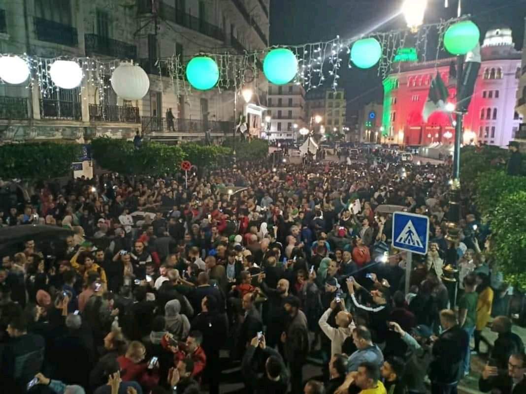 Manifestation nocturne et opération « mehras » à Alger