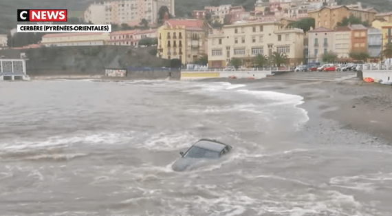 VIDÉO. Le Sud de la France frappé par les inondations