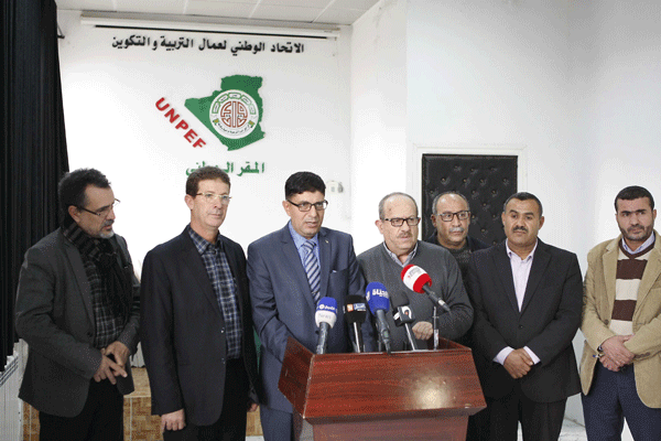 L&rsquo;Unpef se félicite de la journée de protestation des enseignants du primaire