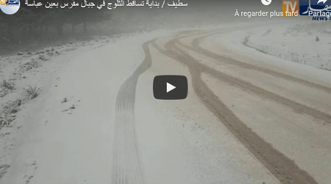 VIDÉOS. Les premiers flocons de neige sont tombés sur les Hauts Plateaux
