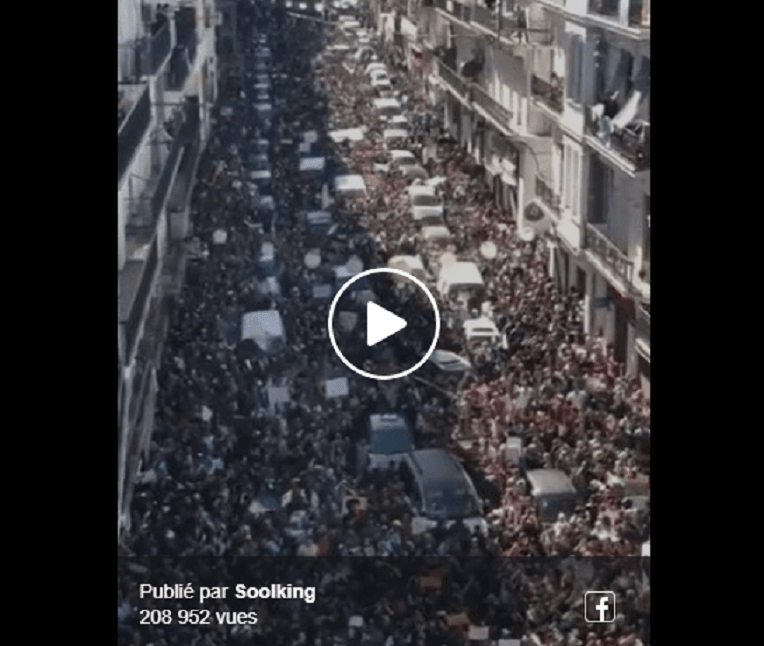 VIDÉO. Alger, 37e vendredi : les manifestants ont chanté en chœur « La Liberté » de Soolking