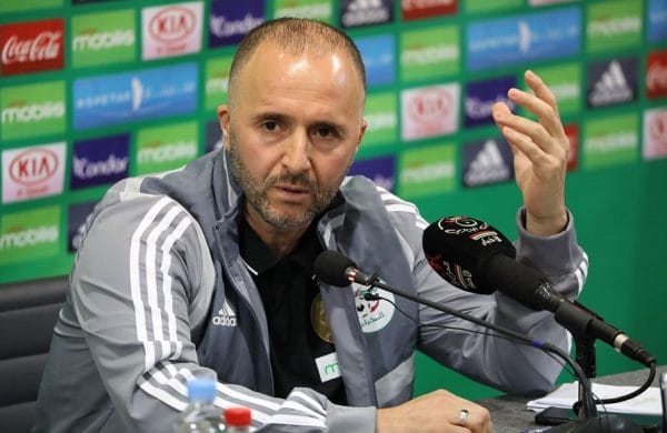 Pelouse du stade Tchaker : polémique entre Belmadi et les officiels