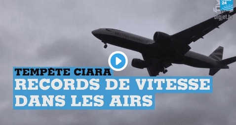 VIDÉO. Trois avions de ligne battent des records de vitesse