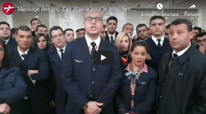 VIDÉO. Air Algérie : les PNC grévistes sollicitent l’intervention de Tebboune