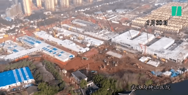VIDÉO. Coronavirus : le gigantesque chantier réalisé par la Chine