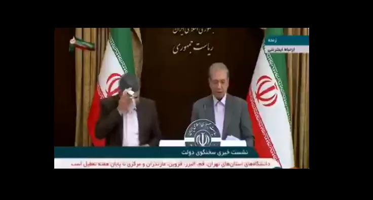 VIDÉO. Apparu affaibli et fébrile, le vice-ministre iranien de la Santé avait le coronavirus