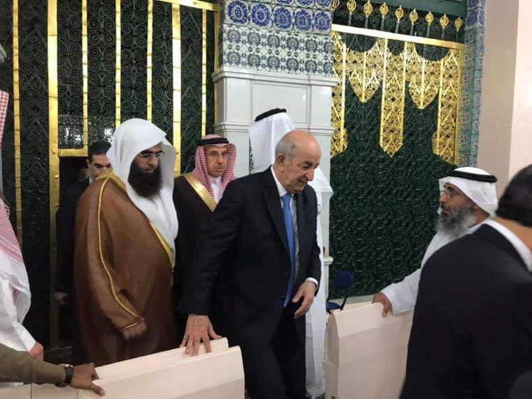 Intense activité pour le président en Arabie saoudite : Tebboune se rend à la mosquée du Prophète