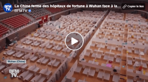 VIDÉO. Coronavirus : la Chine ferme des hôpitaux de fortune à Wuhan