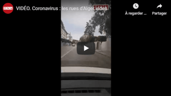 VIDÉO. Coronavirus : les rues d&rsquo;Alger vides