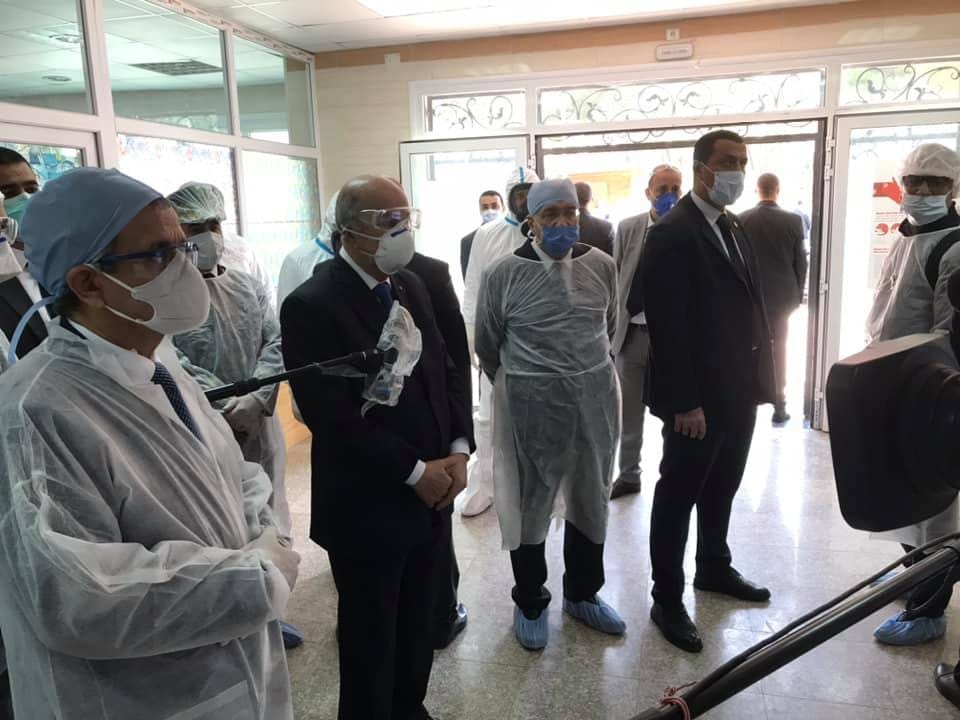 Coronavirus : Tebboune effectue une tournée à Alger