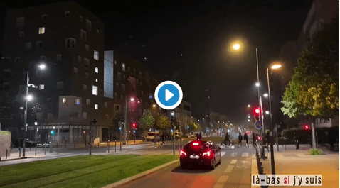 VIDÉO – France : Échauffourées entre policiers et citoyens en banlieue parisienne