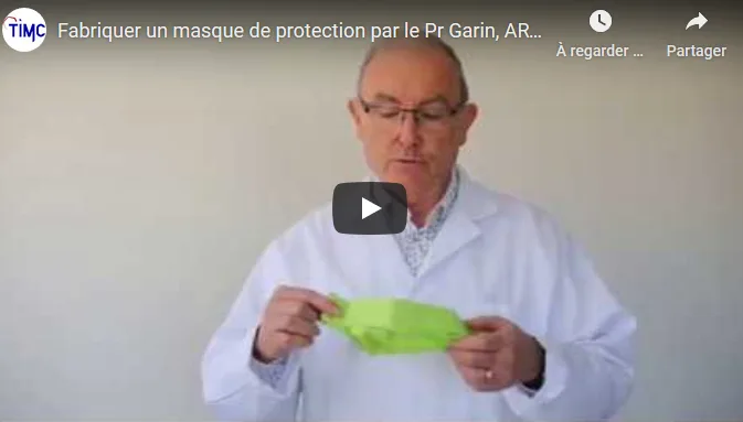 VIDÉO. Comment fabriquer son propre masque à la maison