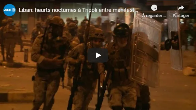 VIDÉO. Liban : quatrième nuit de violences