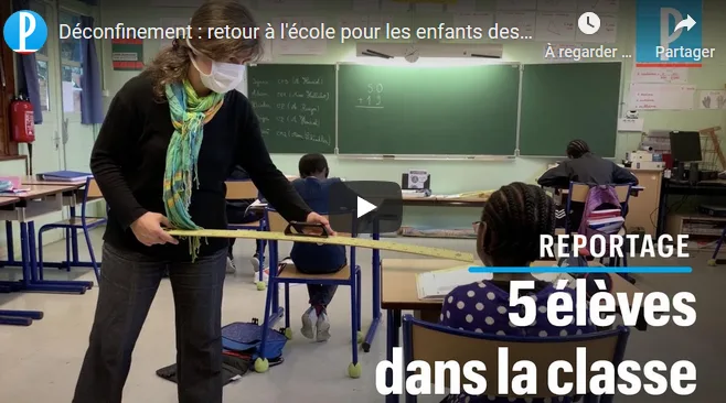 VIDÉO. France : les écoles rouvrent après deux mois de fermeture