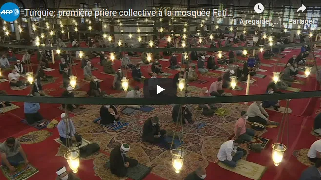 VIDÉO. Turquie : réouverture des mosquées aux fidèles