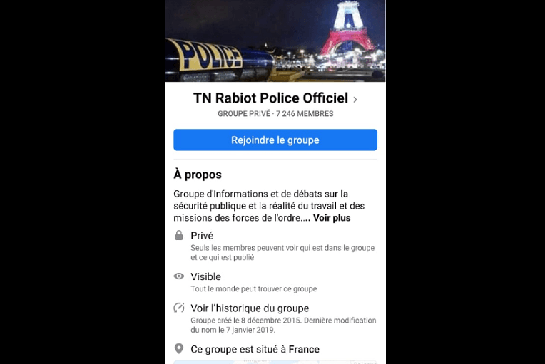 France : un groupe Facebook met en lumière le racisme systémique dans la police